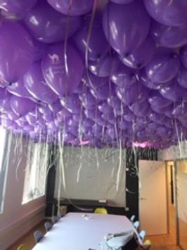 Balloner i loftet
